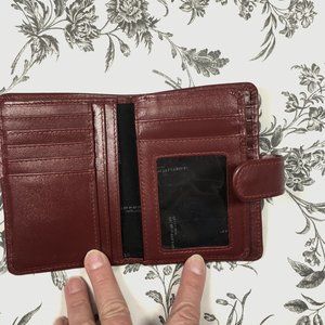 Derek Alexander Red Leather Women's Wallet